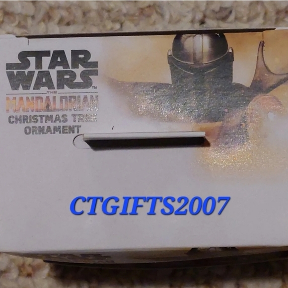 2020 Hallmark Star Wars The Mandalorian Ornament VHTF RARE Gun Down & White Box. - Picture 9 of 10